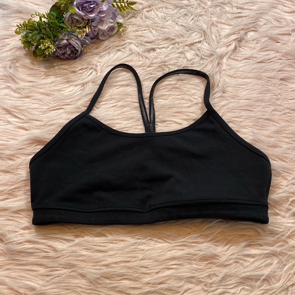 lululemon athletica Other - Lululemon Luon Flow Y Black Sports Bra